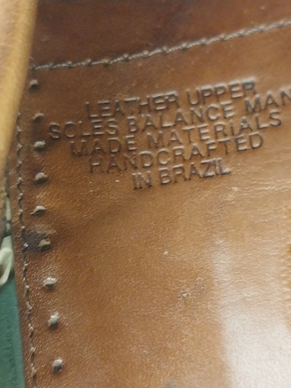MENS PARAGON LEATHER LOAFERS SIZE 9 - Picture 9 of 13